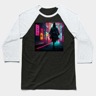 Aruku - Cyberpunk Samurai Baseball T-Shirt